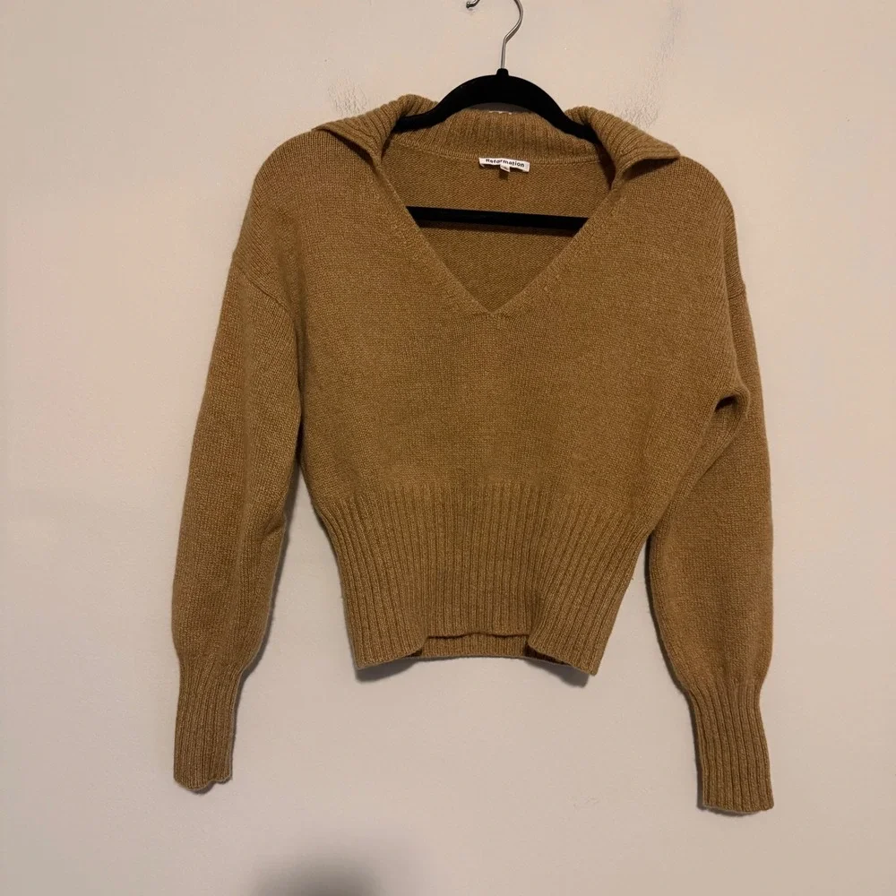 Reformation beckie sweater